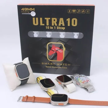 10 in 1 Ultra Smart Watch with Pouch